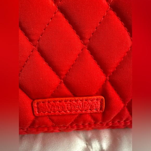 Vera Bradley Quilted Red Wallet - Picture 2 of 5